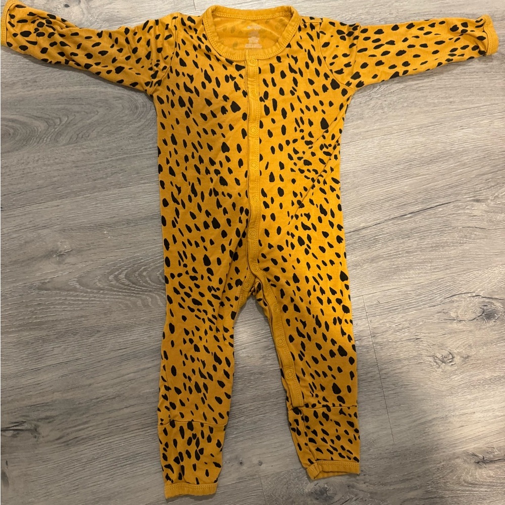 Kyte BABY Mustard and Black Kids One Piece